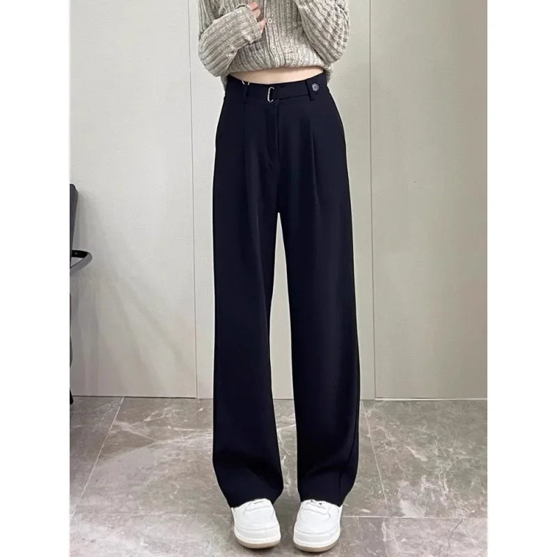 Pantalon Large Fluide Femme